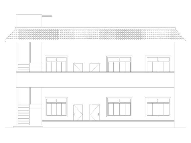 污水处理厂房_环境监测站建筑施工图2018-工业建筑-筑龙建筑设计论坛