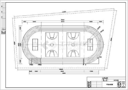 某200米塑胶跑道建筑设计施工图 - 11 - 工程资料库